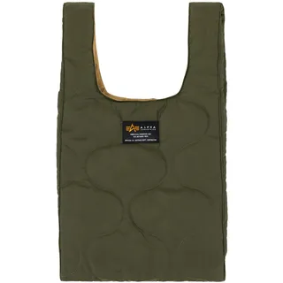 Alpha Industries Shopper Reversible Bag Polyester Green/Black