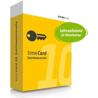 Reiner SCT Reiner, SCT timeCard 10 MA 1 Jahr