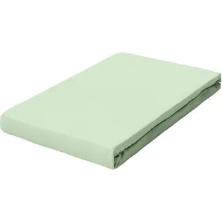 Pure Topper Baumwolle 120 x 200 - 130 x 220 cm green light