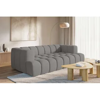 homsy by ana johnson Big-Sofa Polyester 4-Sitzer Dunkelgrau