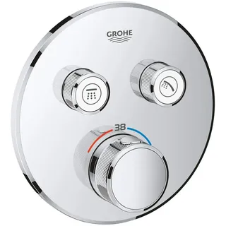 Grohe Grohtherm SmartControl Thermostat mit 2 Ventilen chrom (29119000)