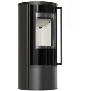 Kratki Kaminofen | KOZA SKADI | 5,5 kW | weißer Brennraum
