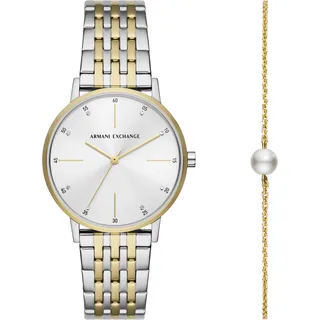 Armani Exchange Uhr Armani Exchange Damen Silber und Gold ArmaniExchange-AX7156SET
