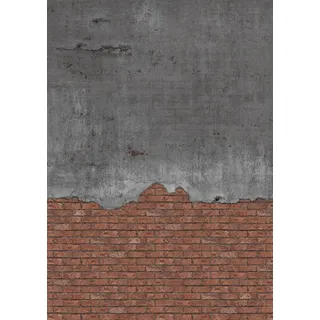 Rasch Textil Rasch Vlies Fototapete 364293 Rot-Steinrot Muster & Motive 3 m x 2,12 m