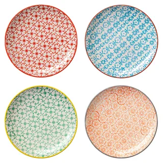 Bloomingville kleine Kuchenteller Teller Carla 4er Set
