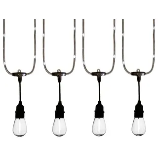 Weihnachten Verbindbar Party Lichter 20PC Weiß Licht Draht Innen Außen