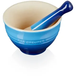 Le Creuset Mörser aus Steinzeug, 360 g, 300 ml, Azure, 81209302200003