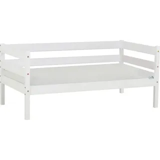 Jugendbett ECO Comfort 70 x 160 cm Kiefer massiv weiß