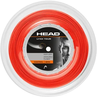 Head Lynx Tour Rolle Tennis-Saite, Orange, 1.20 Mm / 18 g