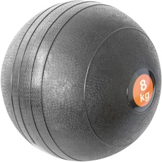 Slam Ball 8kg schwarz Medizinball Krafttraining Bootcamp Gewichte schwarz