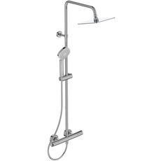 Ideal Standard A7242AA Mischbatterie für Dusche, Chrome, Ceratherm T100 Dual Mixer Shower