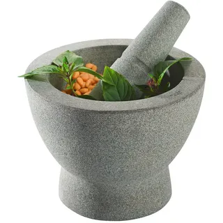 GEFU Mörser CRUNCHY grau