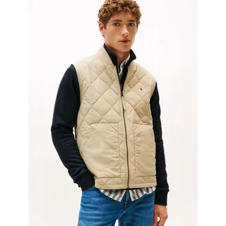 Tommy Hilfiger Steppweste »DIAMOND QUILTED VEST«, mit Rautenmuster, grün