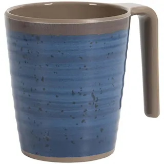 Bo-Camp - Becher - Halo - L - 4 Stück - Melamin - Blau