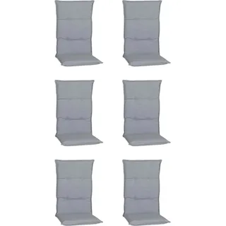 Beo Hochlehner-Sitzauflage RUB93 Hellgrau 6er-Set