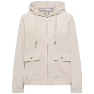 Cecil Cordjacke mit Kapuze - beige
