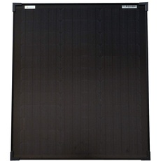 Solarmodul 50 Watt schwarz Mono Solarpanel Solarzelle 630x545x35 92084 Photovoltaik