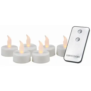 Teelicht MIT Led , Weiß , Kunststoff , 29.5x22x61.5 cm , Ce , Dekoration, Kerzen & Kerzenhalter, Teelichter