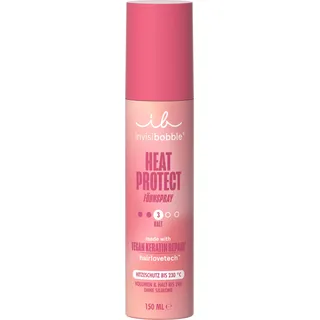 Invisibobble Heat Protect Föhnspray, 230°C Hitzeschutz, Volumen & Halt für 24h, vegan, für alle Haartypen, 150ml