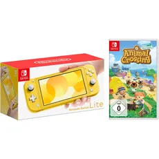 Nintendo Switch Konsolen-Set »Lite«, inkl. Animal Crossing, gelb