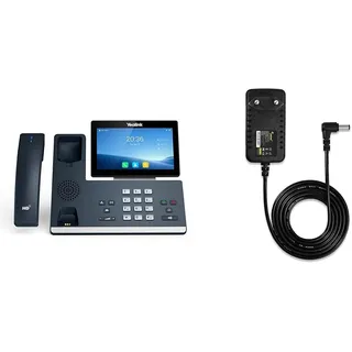 Yealink SIP-T58W PRO - VoIP-Telefon - mit Bluetooth-Schnittstelle & LEICKE Netzteil 10W 5V 2A | Yealink Netzteil | Universal Ladegerät