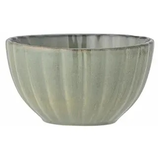 Bloomingville Latina Schale D9xH5, 165 ml– Steingut – Robuste Keramikschüssel für Salate, Obst & Deko – Spülmaschinen- & Mikrowellengeeignet