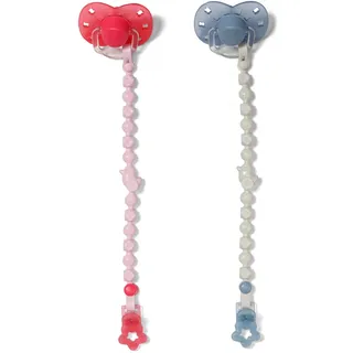 BABY BORN Puppenschnuller Magischer Schnuller mit Clip Rosa 838679