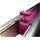 Corrale Haarglätter nickel/fuchsia