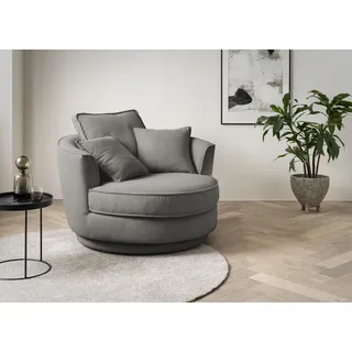 Home Affaire »MAISIE, Love Seat XXL, Lese-Sessel BIG-« Sessel in MEGA CORD u. Web-Velours, 360 Grad drehbar