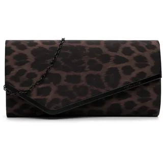 Tamaris Umhängetasche Abendtasche Amalia Leo Clutch Brown braun