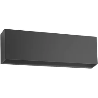 Lindby LED Wandleuchte außen Jarte (Modern) in Schwarz (1 flammig,) - Außenwandleuchten Wandlampe Led Außenlampe Outdoor für Außenwand/Hauswand Haus Terrasse &
