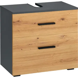INOSIGN »Skara« mit Klappe und Schubkasten, schwarze Griffe, Breite 60 cm, Höhe 55 cm,