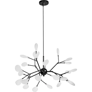 Hängelampe APP590-CP, 70 cm breit, 60 cm hoch - Schwarz