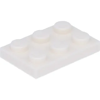 Lego® 2x3 Platten 3021 - 50 Stück Weiß - Weiß