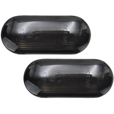 AUTO-STYLE Satz LED Seitenblinker kompatibel mit VAG/Ford diverse Modelle - Smoke - inkl. dynamischem Lauflicht