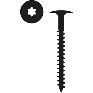 FN Acustico Schrauben TX25 4,5 mm x 45 mm Schwarz