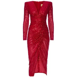 Swing Fashion Damen Nicole Formal Night Out Dress, Rot, 36 EU