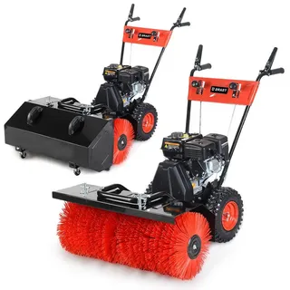 Brast 2in1 Benzin Kehrmaschine 2100