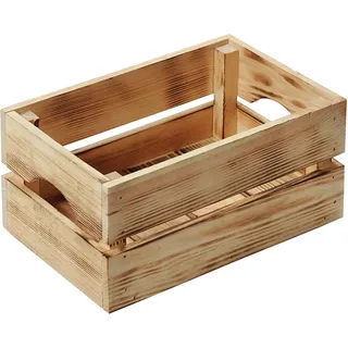 Kesper Holzkiste Kiefer geflammt  15 cm x 20 cm x 30 cm 9 l