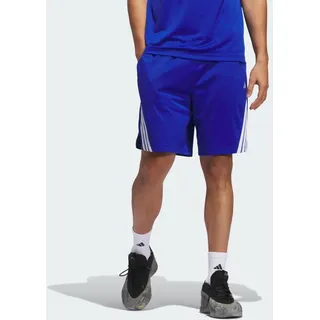 adidas Legends 3-Stripes Basketball Shorts, team royal blue-white S 7"