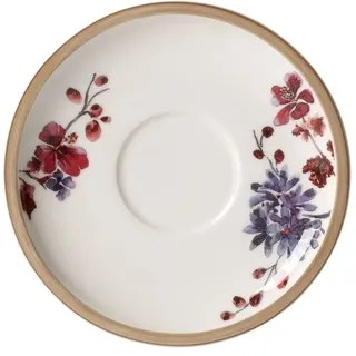 Villeroy & Boch Artesano Provençal Lavendel Untertasse 16 cm, Premium Porzellan, Weiß/Bunt