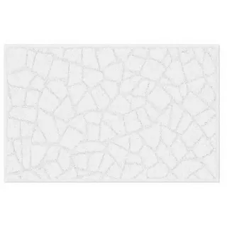 Grund Badematte , Naturfarben , Textil , Steine , rechteckig , 50x80 cm , Oeko-Tex® Standard 100, Made in Europe , Heimtextilien, Badtextilien, Badematten