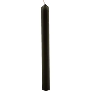 Cereria Di Giorgio Stabkerze 20 cm schwarz