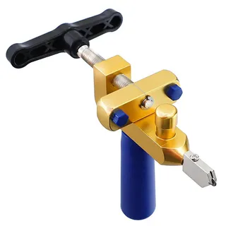 Glasfliesenschneider, Handwerkzeug, Öffner, multifunktionale integrierte Keramikschneidemaschine, Gold