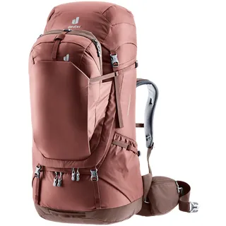 Deuter Voyager 60+10 SL Damen Reiserucksack Braun/Rot
