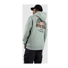 Brixton Rising Sun Hoodie chinois green, grün, S