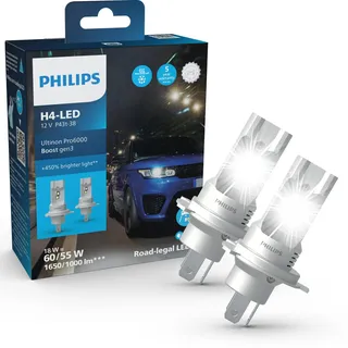 Philips Ultinon Pro6000 Boost H4 18 W