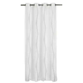 APELT Vorhang APELT "Helix" Gr. 1, grau (hellgrau), B:122cm H:245cm, Ausbrenner, Polyester, Gardinen, HxB: 245x122