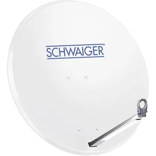 Schwaiger SPI991.0 80cm hellgrau + Quad LNB