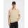 HOMME Poloshirt SLHMATTIS SS KNIT SUN OPEN POLO NOOS beige